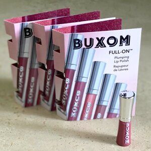 6- Buxom Dolly Full on Lip Plumping Lip Polish mini on card .07oz NEW